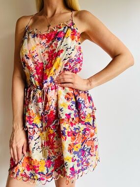 ZIMMERMANN ‘22 Rhythmic Trim Mini Dress Zimmermann | Dresses | Zimmermann Rhythmic Trim Mini Dress Nwt Sz